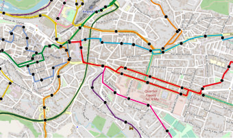Example of uMap map